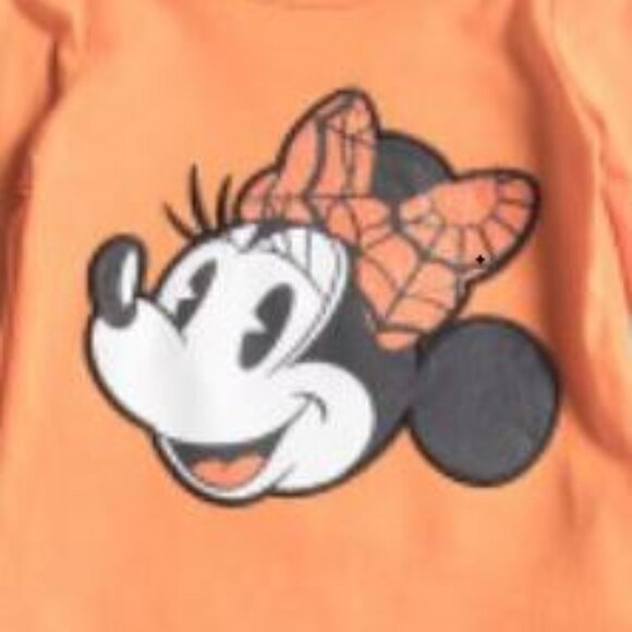 NWT Disney Minnie Halloween Toddler Girls Long Sleeve Cotton Top & Pants Set - Picture 3 of 8